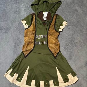 California Costumes Girls Miss Robin Hood Halloween Costume